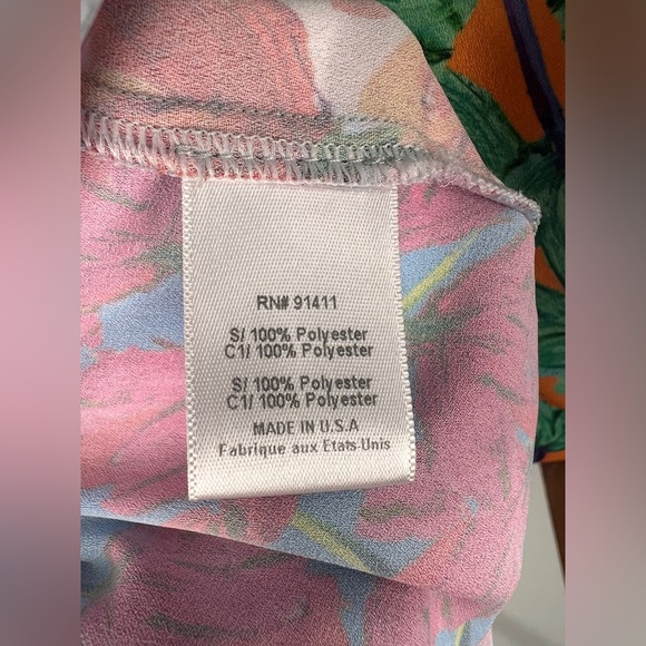 EUC Clover Canyon Multi Print Blouse - Picture 7 of 8